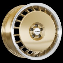 Ronal 5x120 18x8 ET50 R50 Aero Gold 65.9